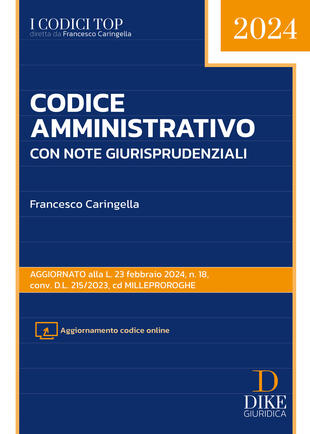 copertina Codice amministrativo. Con note operative e giurisprudenziali
