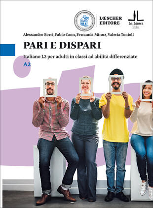 copertina Pari e dispari. Italiano L2 per adulti in classi ad abilità differenziate. Livello A2
