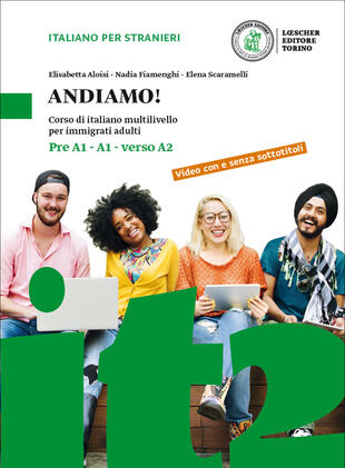 copertina Andiamo! Corso di italiano multilivello per immigrati adulti. Livello preA1-A1-verso A2. Con CD-Audio
