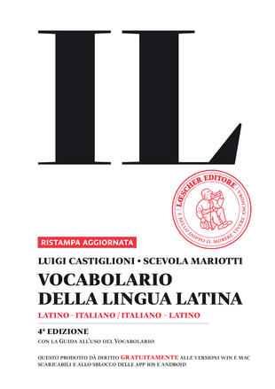 copertina Il vocabolario della lingua latina. Latino-italiano, italiano-latino-Guida all'uso. Con espansione online. Con DVD-ROM