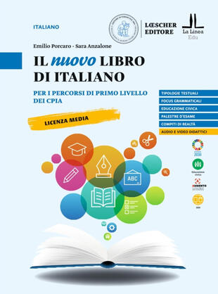 copertina Il nuovo libro di Italiano. Per i percorsi di primo livello dei CPIA