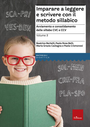 copertina Imparare a leggere e scrivere con il metodo sillabico
