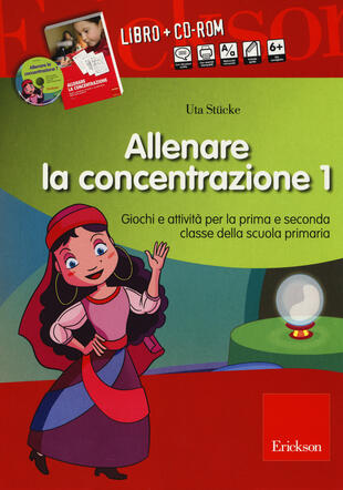 copertina Allenare la concentrazione. Con CD-ROM