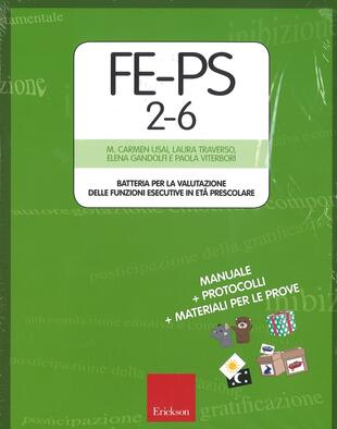 copertina FE-PS 2-6. Batteria per la valutazione delle funzioni esecutive in età prescolare. Con Giocattolo morbido. Con Poster