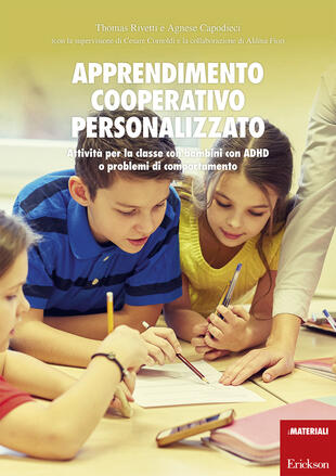 copertina Apprendimento cooperativo personalizzato. Attività per la classe con bambini con ADHD o problemi di comportamento