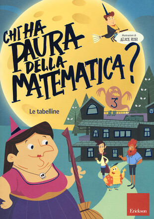 copertina Chi ha paura della matematica? Con adesivi. Ediz. a colori