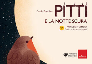 copertina Pitti e la notte scura. Primi voli in lettura. Storie per imparare a leggere