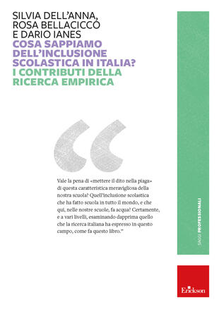 copertina Cosa sappiamo dell'inclusione scolastica in Italia? I contributi della ricerca empirica