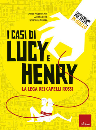 copertina Comprensione del testo... In giallo. Vol. 1: I casi di Lucy e Henry