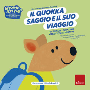 copertina Il quokka saggio e il suo viaggio. Potenziare le funzioni cognitive ed esecutive