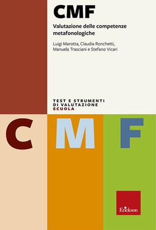 copertina CMF. Valutazione delle competenze metafonologiche. Con espansione online