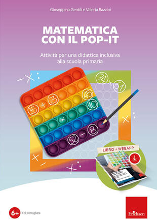 copertina Matematica con il POP-IT. Attività per una didattica inclusiva alla scuola primaria. Con web app