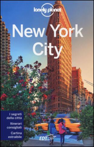 copertina New York City. Con Carta geografica ripiegata
