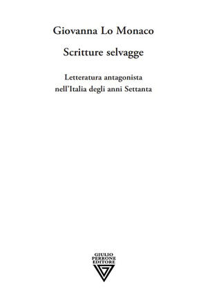 copertina Scritture selvagge