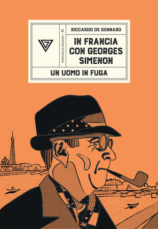 copertina In Francia con Georges Simenon. Un uomo in fuga