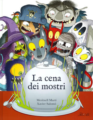 copertina La cena dei mostri. Ediz. a colori