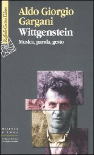 copertina Wittgenstein. Musica, parola, gesto