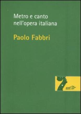 copertina Metro e canto nell'opera italiana