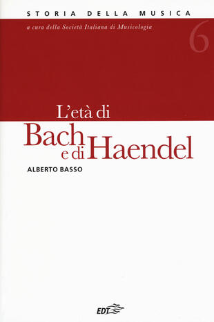 copertina Enciclopedia della musica. L'età di Bach e di Haendel