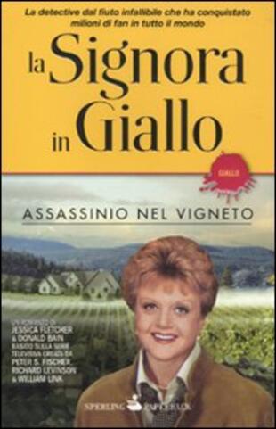 copertina Assassinio nel vigneto. La signora in giallo