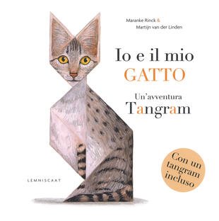 copertina Io e il mio gatto. Un'avventura tangram. Ediz. a colori. Con Altro materiale a stampa