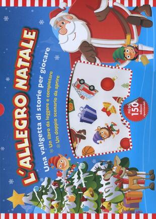 copertina L' allegro Natale. Con adesivi