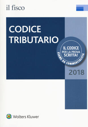 copertina Codice tributario 2018. Con ebook