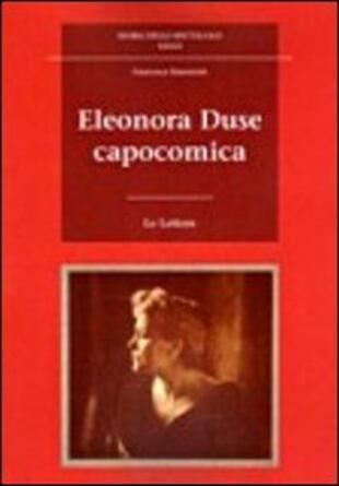 copertina Eleonora Duse capocomica