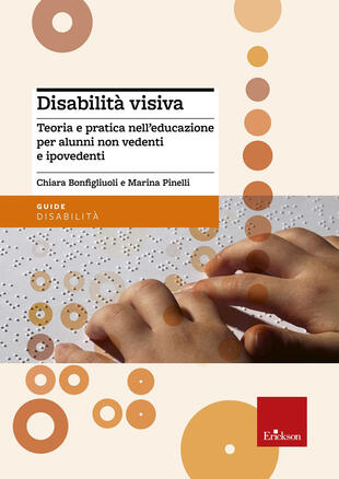 copertina Disabilit&agrave; visiva. Teoria e pratica nell'educazione per alunni non vedenti e ipovedenti