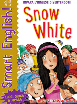 copertina Snow white. Smart english. Con adesivi. Ediz. a colori