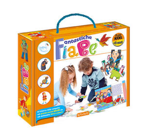 copertina Fantastiche fiabe. Play books. Ediz. a colori. Con puzzle