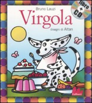 copertina Virgola. Ediz. illustrata. Con CD Audio