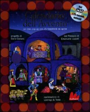 copertina Calendario dell'Avvento. Libro pop-up. Con DVD