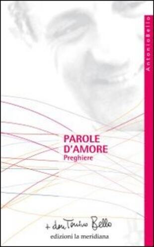 copertina Parole d'amore. Preghiere