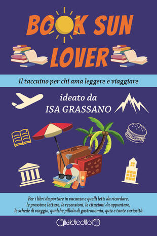 copertina Book sun lover. Il taccuino per chi ama leggere e viaggiare