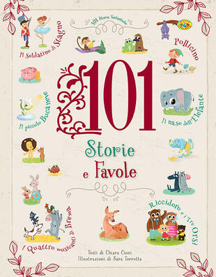 copertina 101 storie e favole