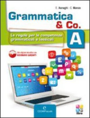 copertina Grammatica & co. Vol. A-B-Palestra INVALSI. Per la Scuola media. Con e-book. Con espansione online