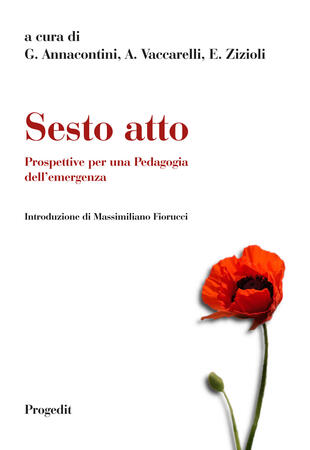 copertina Sesto atto. Prospettive per una pedagogia dell'emergenza
