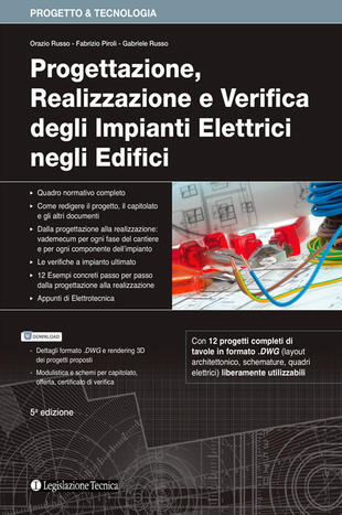 copertina Progettazione, realizzazione e verifica degli impianti elettrici negli edifici