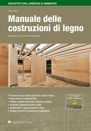 copertina Manuale delle costruzioni di legno
