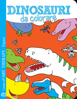 copertina Dinosauri da colorare