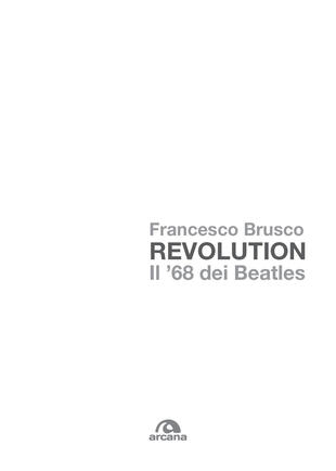 copertina Revolution. Il '68 dei Beatles