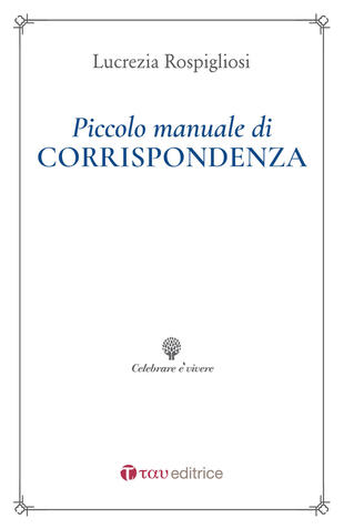 copertina Piccolo manuale di corrispondenza