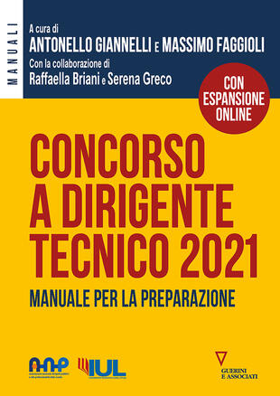 copertina Concorso a dirigente tecnico 2021. Manuale per la preparazione. Con espansione online