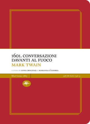 copertina 1601. Conversazioni davanti al fuoco