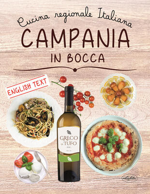 copertina Campania in bocca. Ediz. italiana e inglese