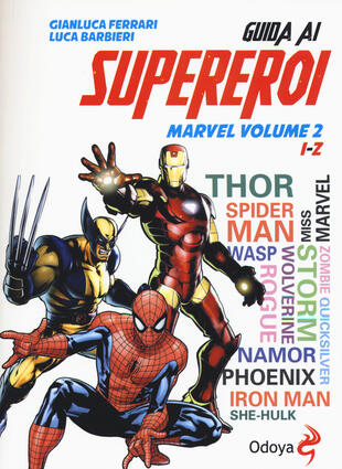 copertina Guida ai supereroi Marvel