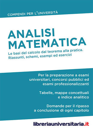 copertina Analisi matematica