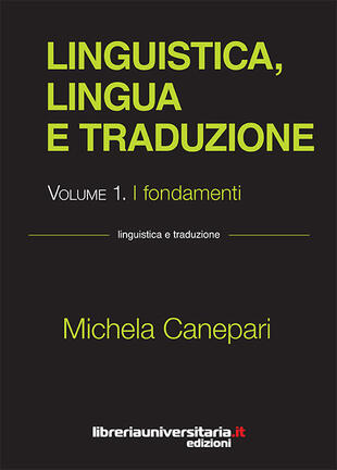 copertina Linguistica, lingua e traduzione