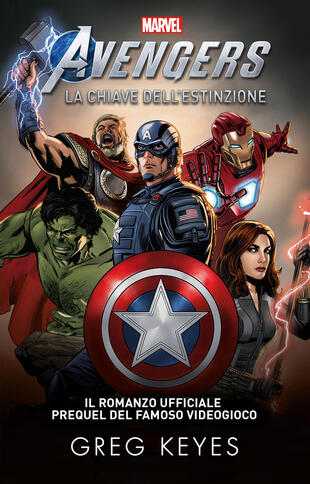copertina The extinction key. Marvel Avengers